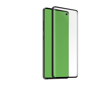 Szkło i folia ochronna SBS LIK SZKLO do Samsung S10 4D czarne #